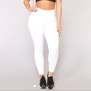 Fashion Nova Keep It Stepping Performance Leggings